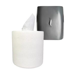 Komersyal na puting papel na tuwalya roll