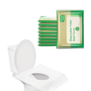 Paglalakbay Portable Flushable Biodegradable Water Soluble Disposable Toilet Seat Cover Paper