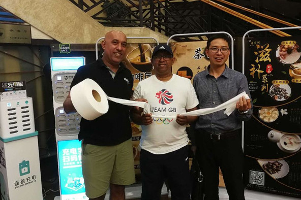 Meeting Partnership Meeting para sa Toilet Paper Napkin Export